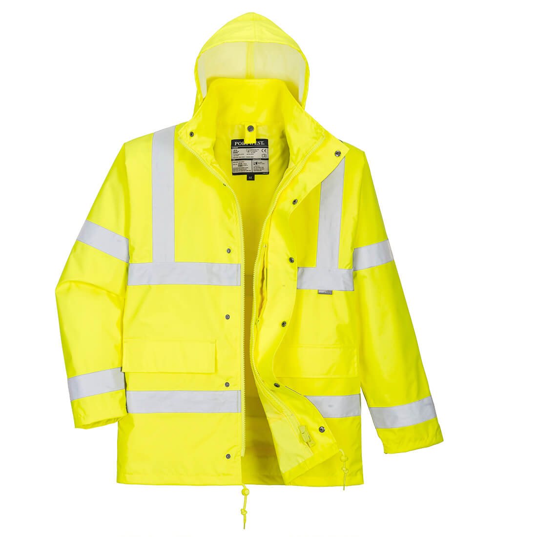 Portwest Hi-Vis 4-in-1 Traffic Jacket- Style S468