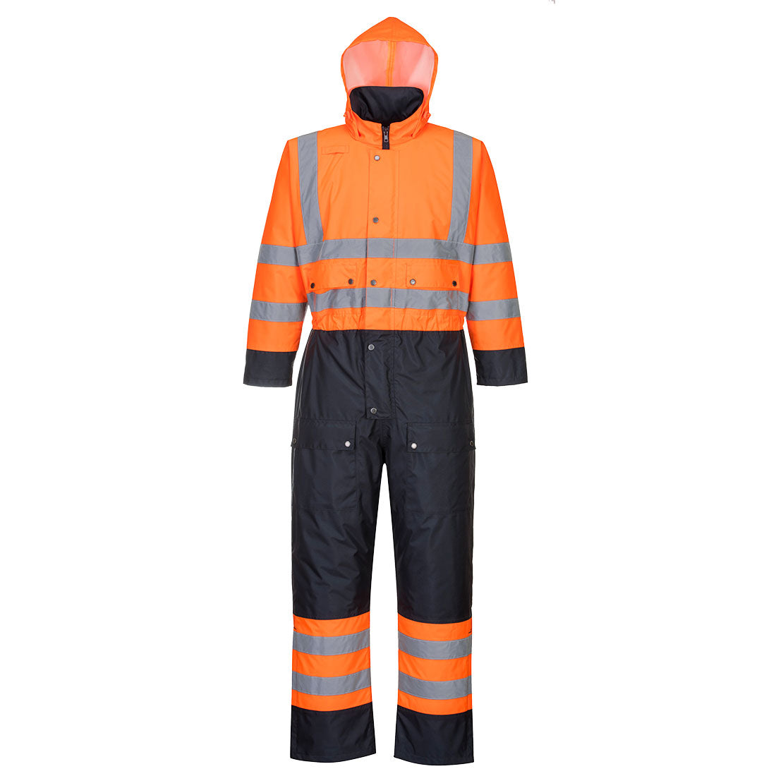 Portwest Hi-Vis Contrast Winter Coverall- Style S485
