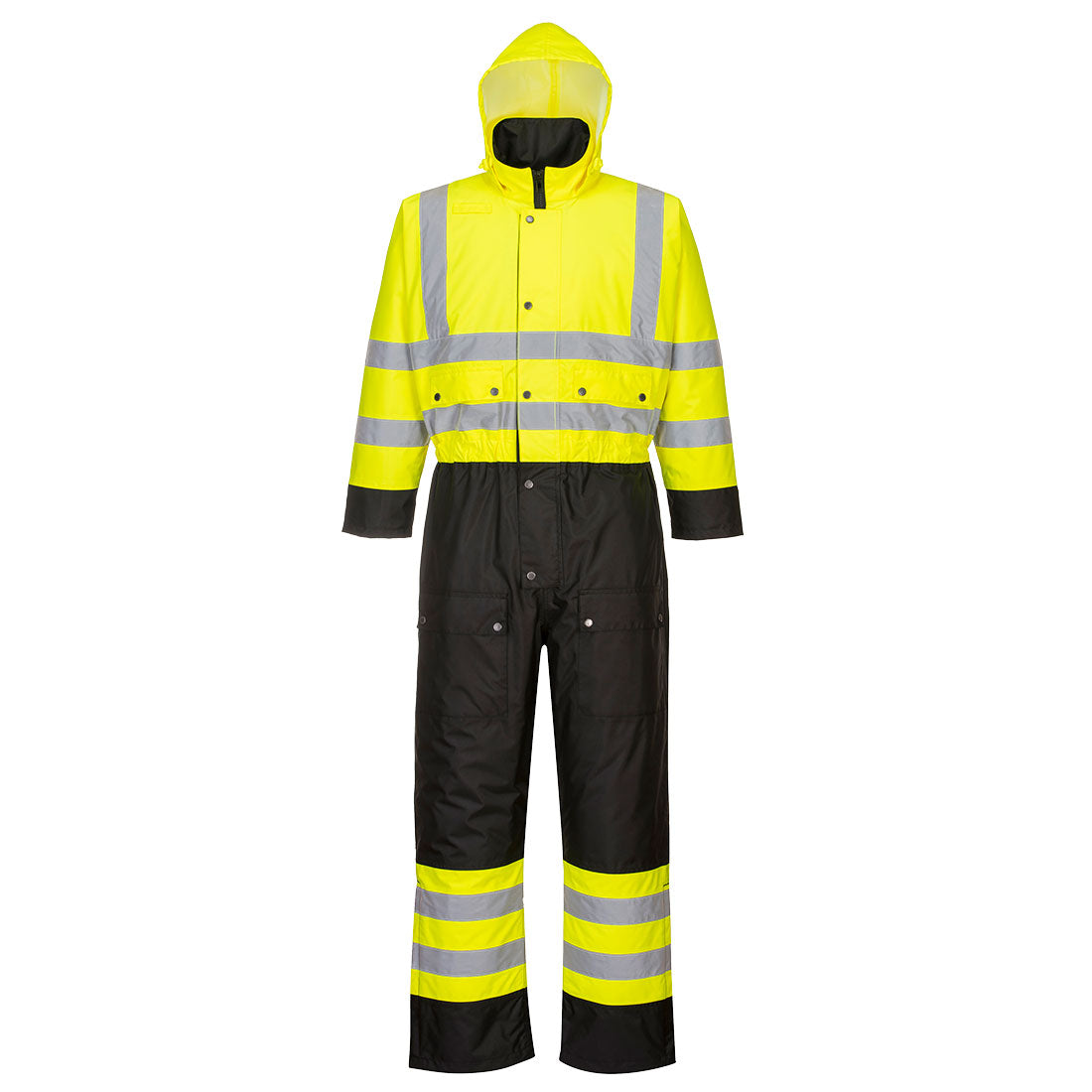 Portwest Hi-Vis Contrast Winter Coverall- Style S485