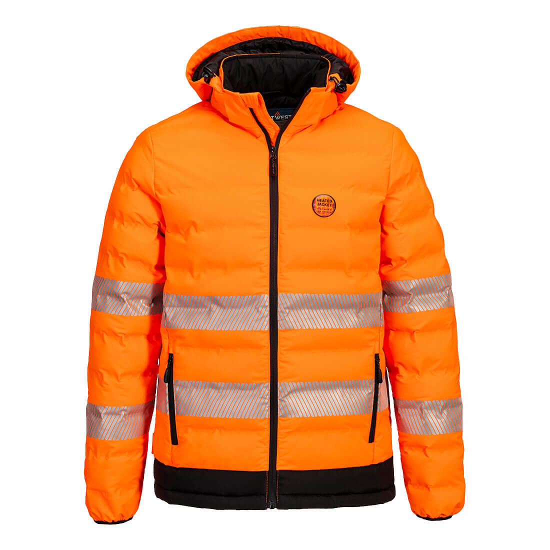 Portwest Hi-Vis Ultrasonic Heated Tunnel Jacket- Style S548
