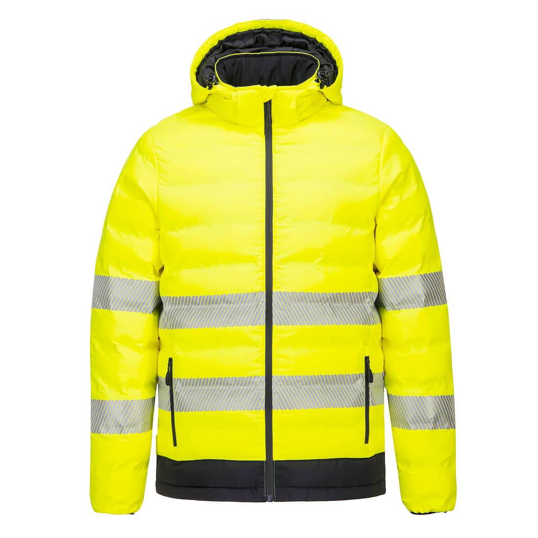 Portwest Hi-Vis Ultrasonic Heated Tunnel Jacket- Style S548