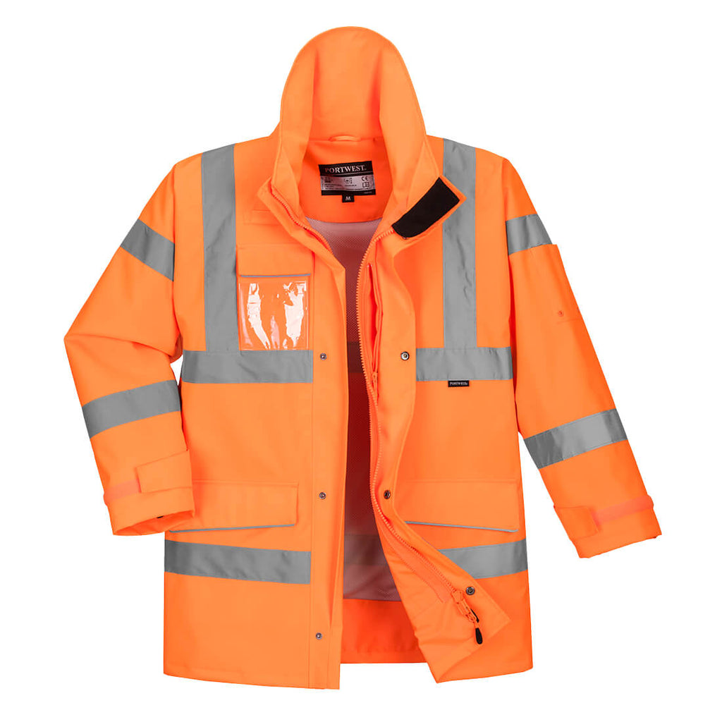 Portwest Hi-Vis Extreme Rain Jacket 