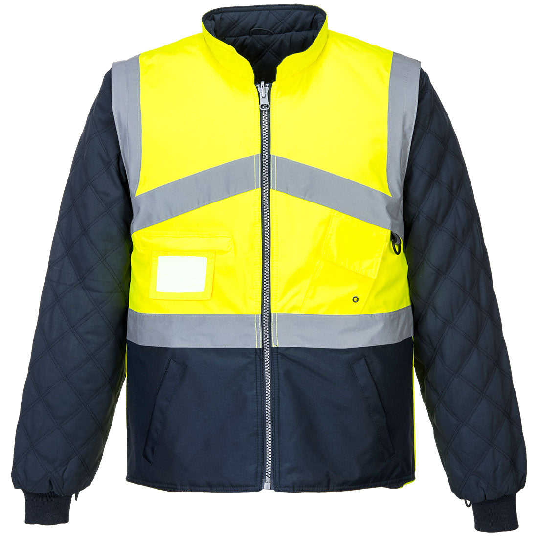 Portwest Hi-Vis Breathable 2-in-1 Contrast Reversible Jacket - Style S769