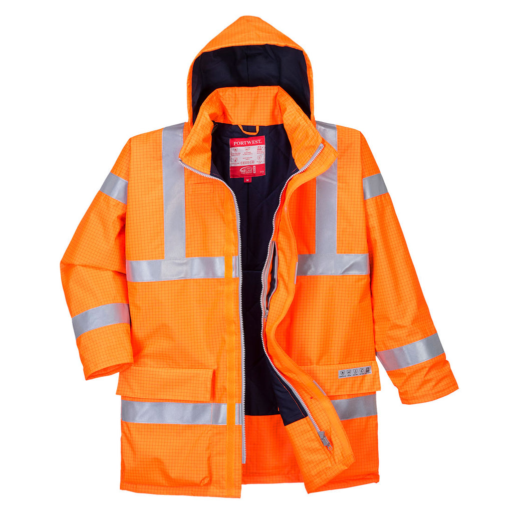 Portwest Bizflame Rain Hi-Vis FR  Winter Jacket- Style S778