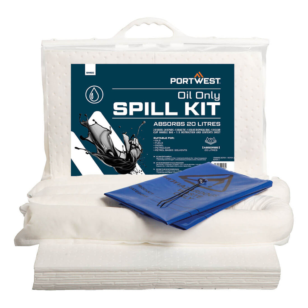 Portwest 20 Litre Oil Only Kit- Style SM60