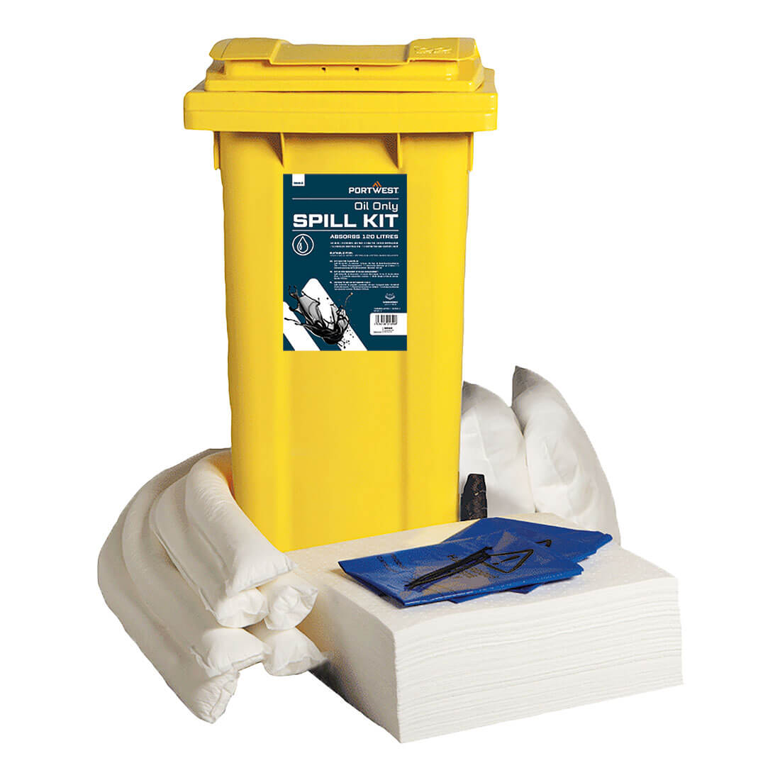 Portwest 120 Litre Oil Only Spill Kit- Style SM63