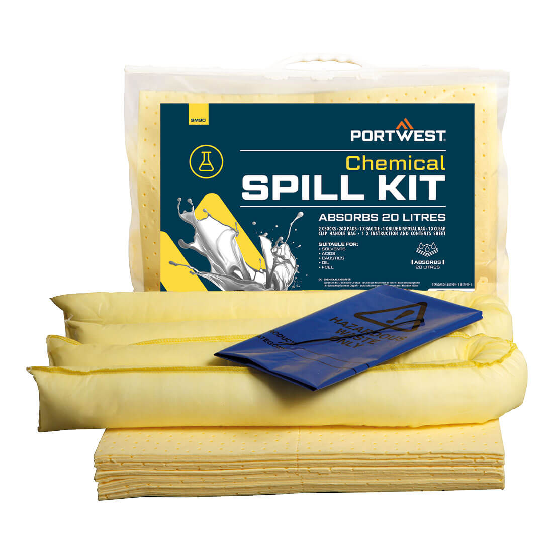 Portwest 20 Litre Chemical Kit- Style SM90