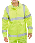 Beeswift Hi-Vis Soft Shell Lightweight Jacket. (Each)