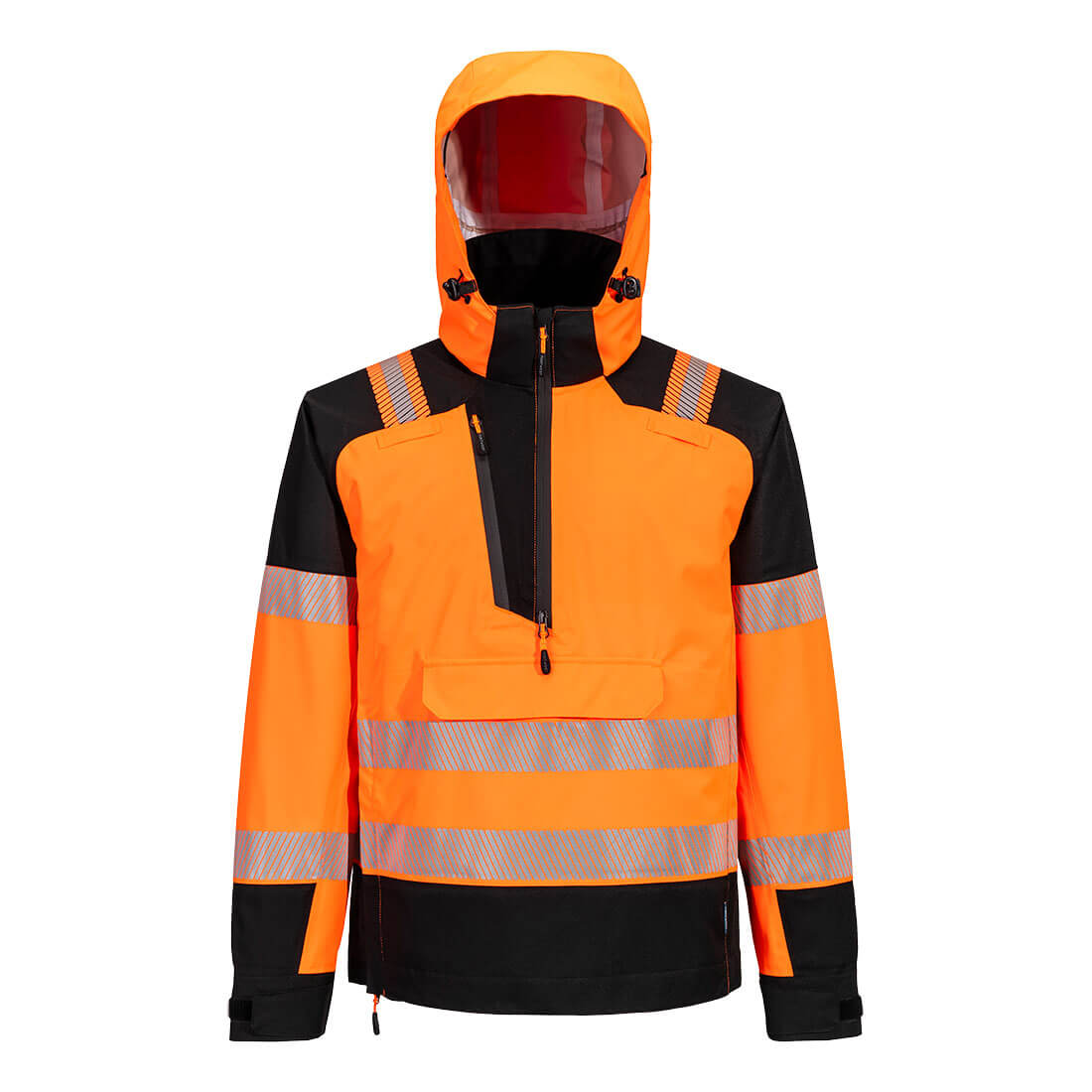 Portwest PW3 Hi-Vis Overhead Rain Jacket (3L)- Style T161