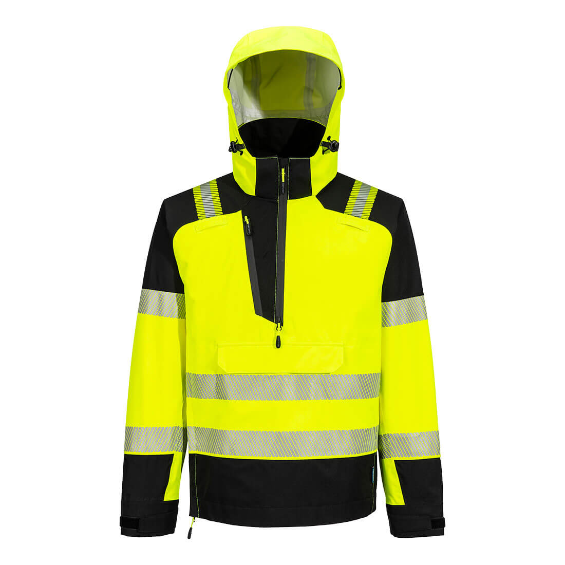 Portwest PW3 Hi-Vis Overhead Rain Jacket (3L)- Style T161