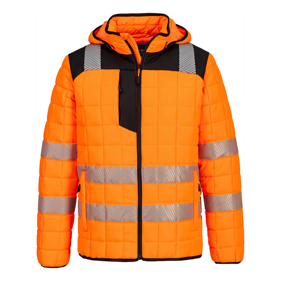 Portwest PW3 Hi-Vis Square Baffle Jacket- Style T165