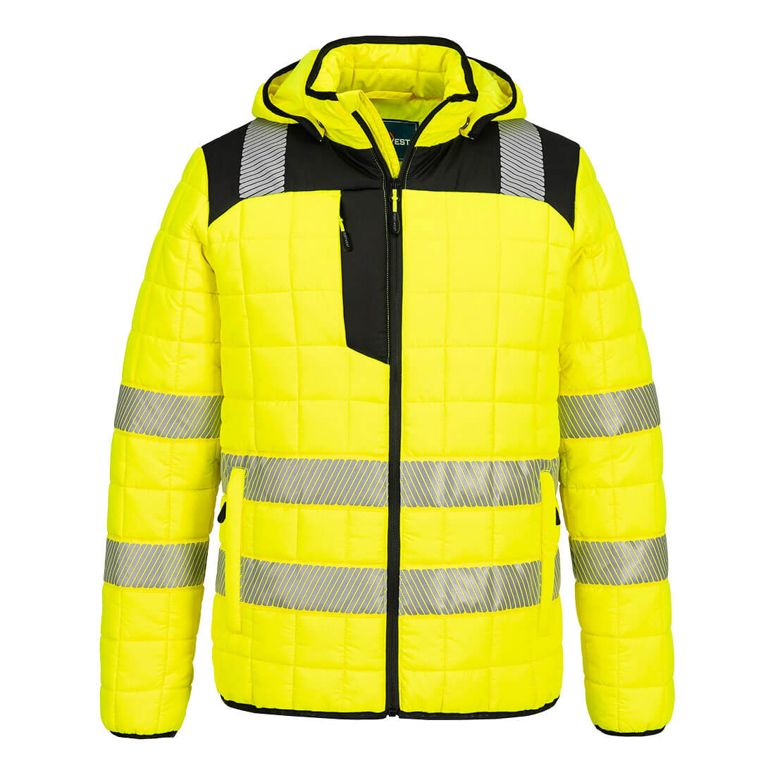 Portwest PW3 Hi-Vis Square Baffle Jacket- Style T165