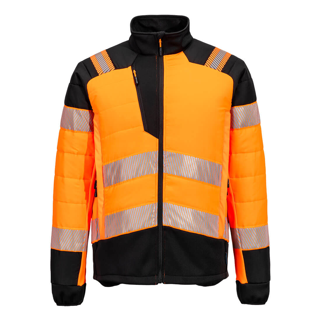 Portwest  PW3 Hi-Vis Hybrid Baffle Jacket- Style T170