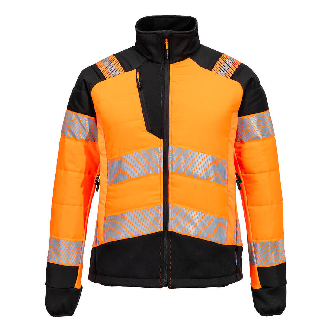 Portwest PW3 Hi-Vis Women's Hybrid Baffle Jacket- Style T171