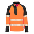 Portwest PW3 Hi-Vis 1/4 Zip Sweatshirt- Style T172