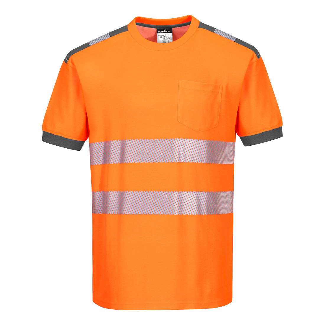 Portwest PW3 Hi-Vis Cotton Comfort T-Shirt S/S - Style T181