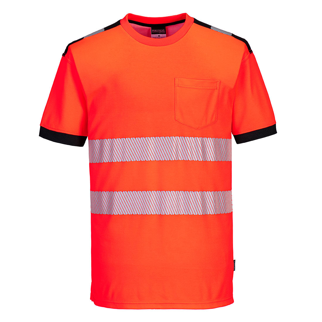 Portwest PW3 Hi-Vis Cotton Comfort T-Shirt S/S - Style T181