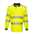 Portwest PW3 Hi-Vis Cotton Comfort Polo Shirt L/S - Style T184