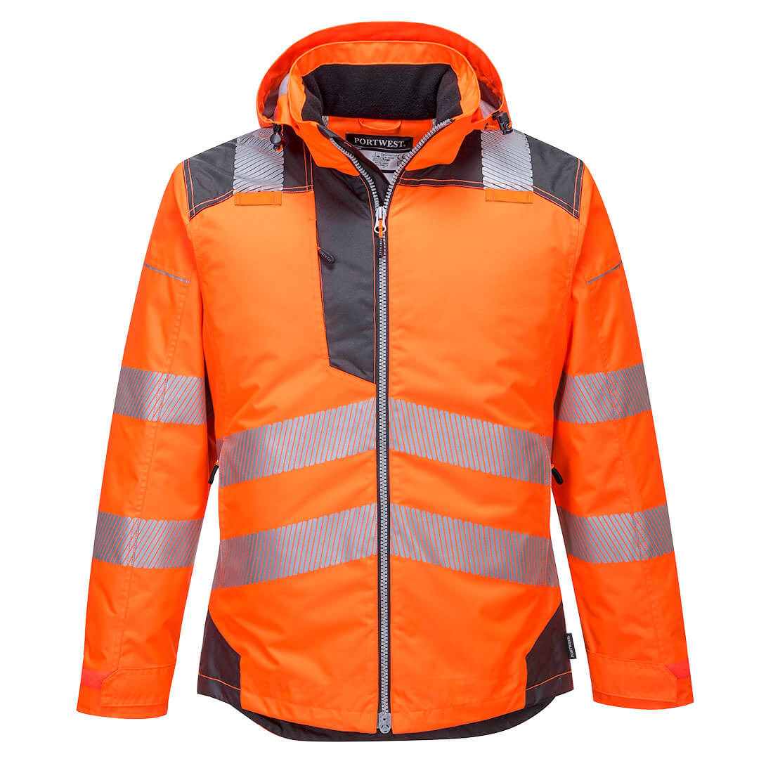 Portwest PW3 Hi-Vis Winter Jacket - Style T400