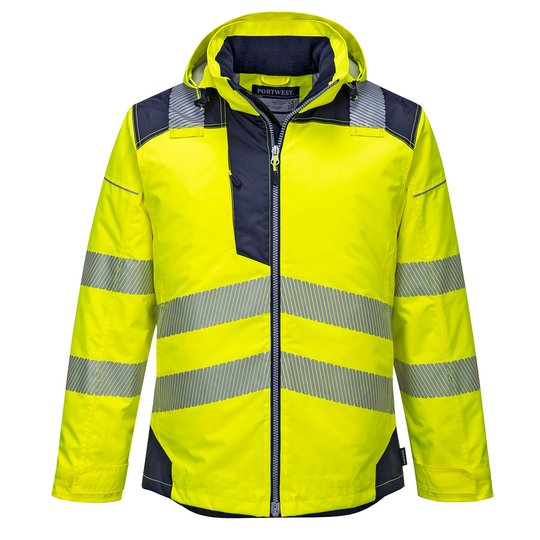 Portwest PW3 Hi-Vis Winter Jacket - Style T400