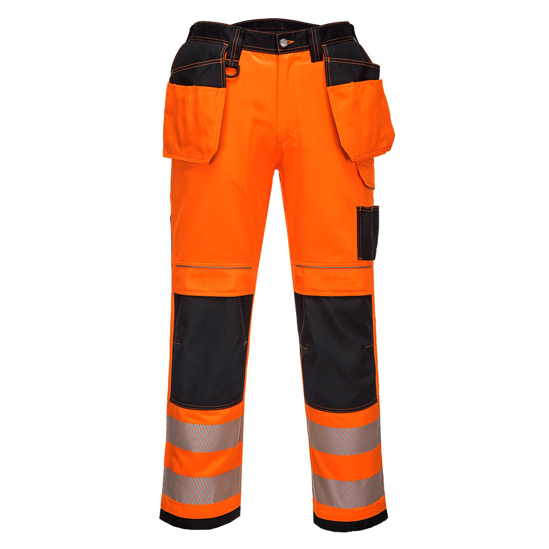 Portwest PW3 Hi-Vis Holster Pocket Work Trousers- Style T501