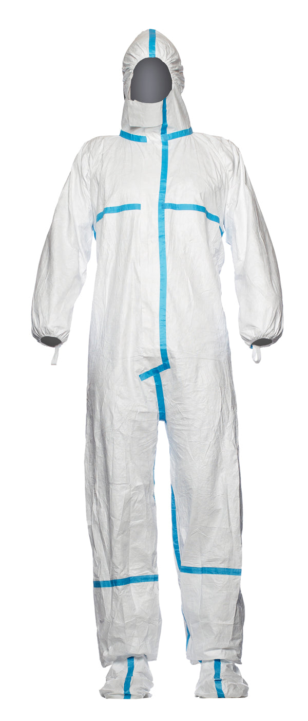Tyvekâ® 600 Plus Disposable Coverall With Socks. (Each)