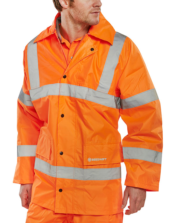 Beeswift Hi-Vis Lightweight Jacket. (Each)