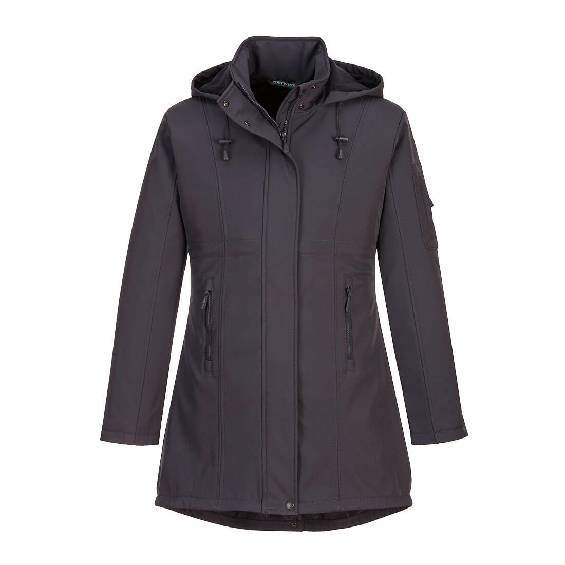 Portwest Carla Women's Hooded Softshell Jacket (3L)- Style TK42