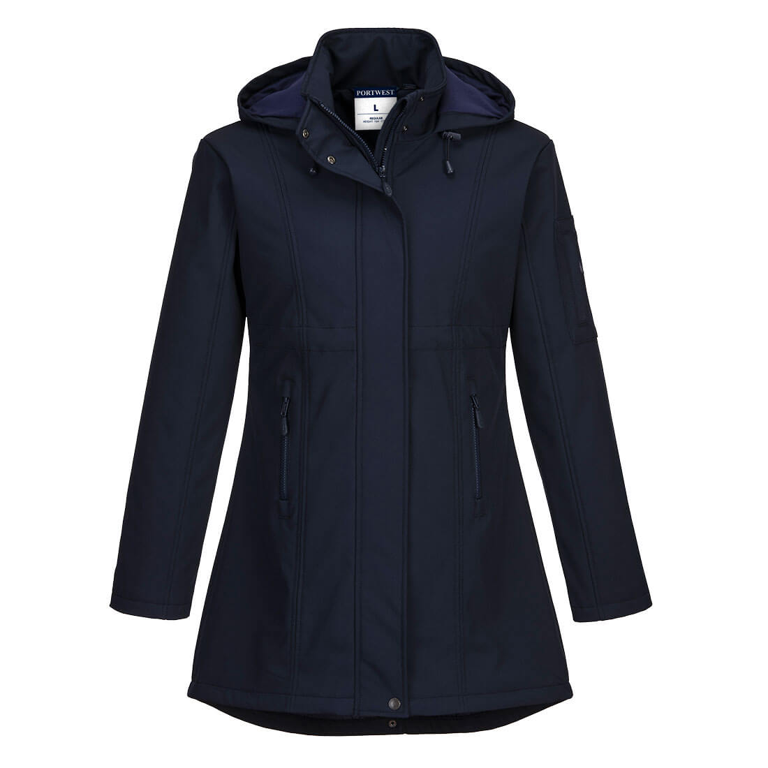 Portwest Carla Women's Hooded Softshell Jacket (3L)- Style TK42