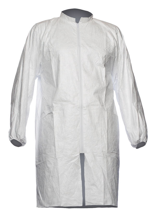 Tyvek 500 Disposable Labcoat Pl309. (Per 10)