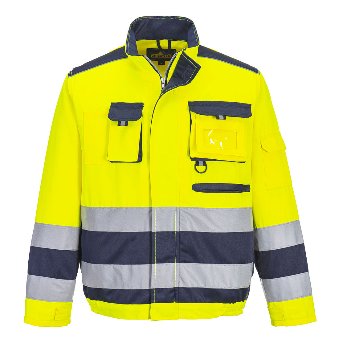 Portwest Lille Hi-Vis Contrast Bomber Jacket- Style TX50