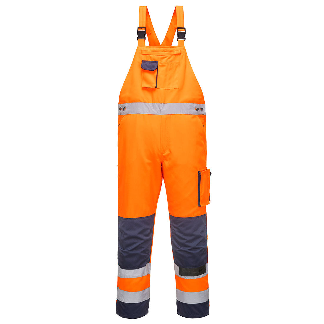 Portwest Dijon Hi-Vis Contrast Work Bib and Brace- Style TX52