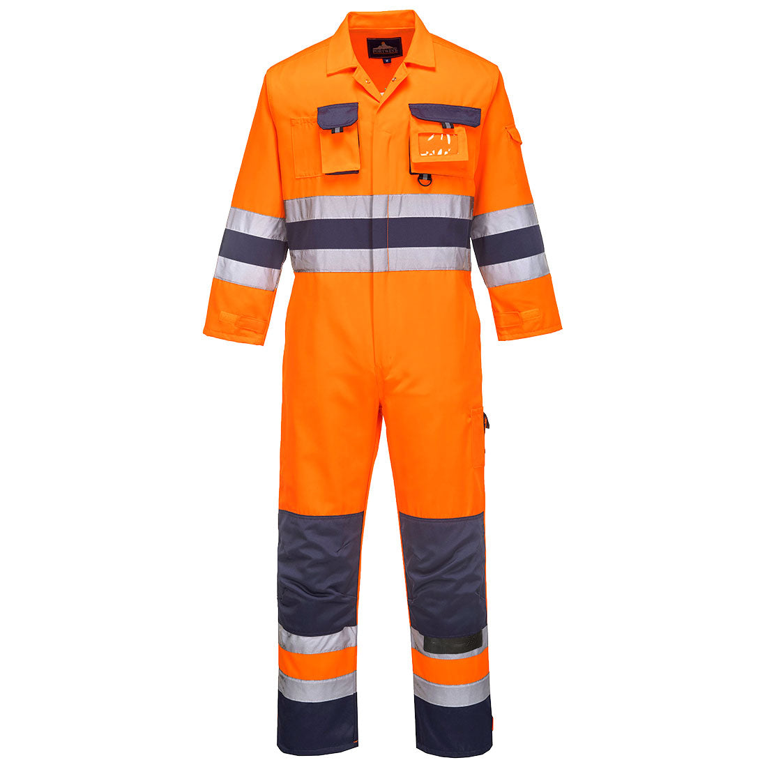 Portwest Nantes Hi-Vis Contrast Work Coverall- Style TX55