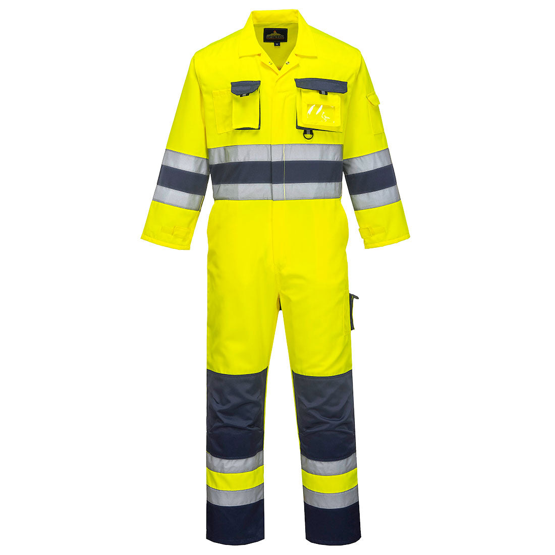 Portwest Nantes Hi-Vis Contrast Work Coverall- Style TX55