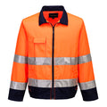 Portwest Madrid Hi-Vis Contrast Bomber Jacket - Style TX70