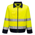 Portwest Madrid Hi-Vis Contrast Bomber Jacket - Style TX70