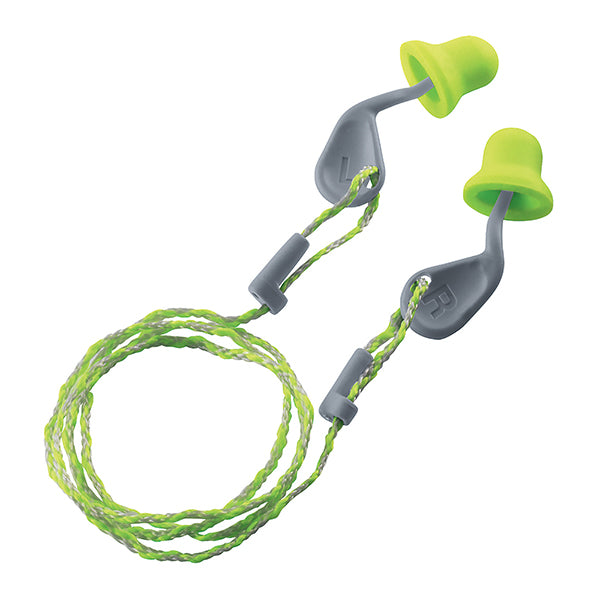 Uvex Xact-Fit Corded Ear Plugs. (Per 50)