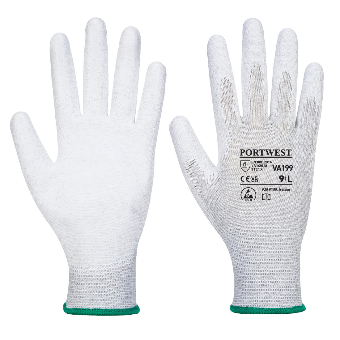 Portwest Vending Antistatic PU Palm Glove- Style VA199