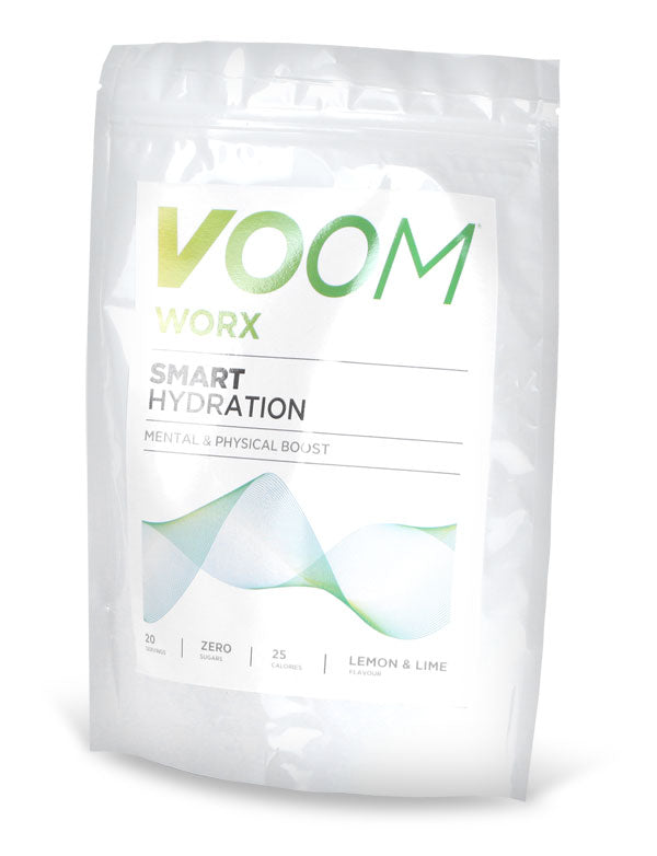 Voom Worx Lemon And Lime 20 Serving Pouch 200G. (Each)