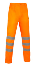 Beeswift Vital Hi-Vis Rail Spec Trousers. (Each)