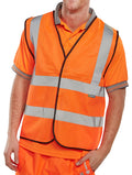 Beeswift Hi-Vis Vest Retail Packaged. (Each)