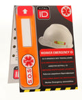 Vital Id Emergency Id Data Window Tag. (Per 25)
