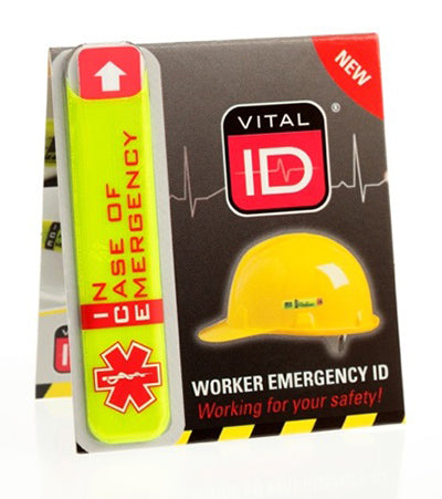Vital Id Emergency Id (Ice) Tag. (Each)