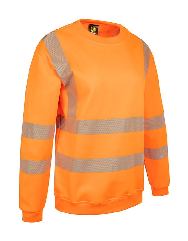 Beeswift Womens Hi-Vis Sweatshirt. (Each)