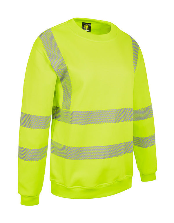 Beeswift Womens Hi-Vis Sweatshirt. (Each)