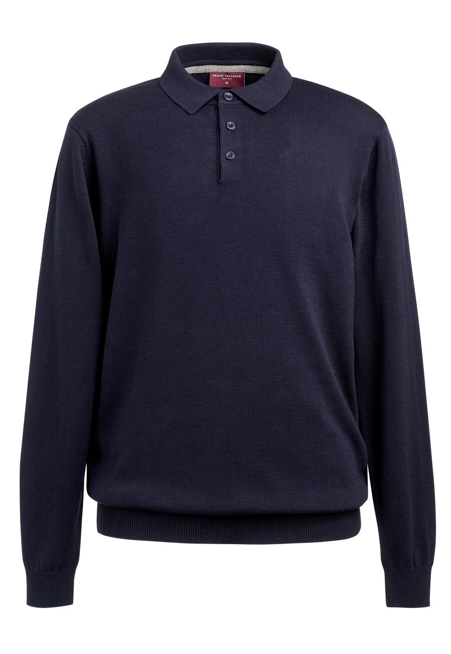 Brook Taverner Casper Knit Polo Style 4219