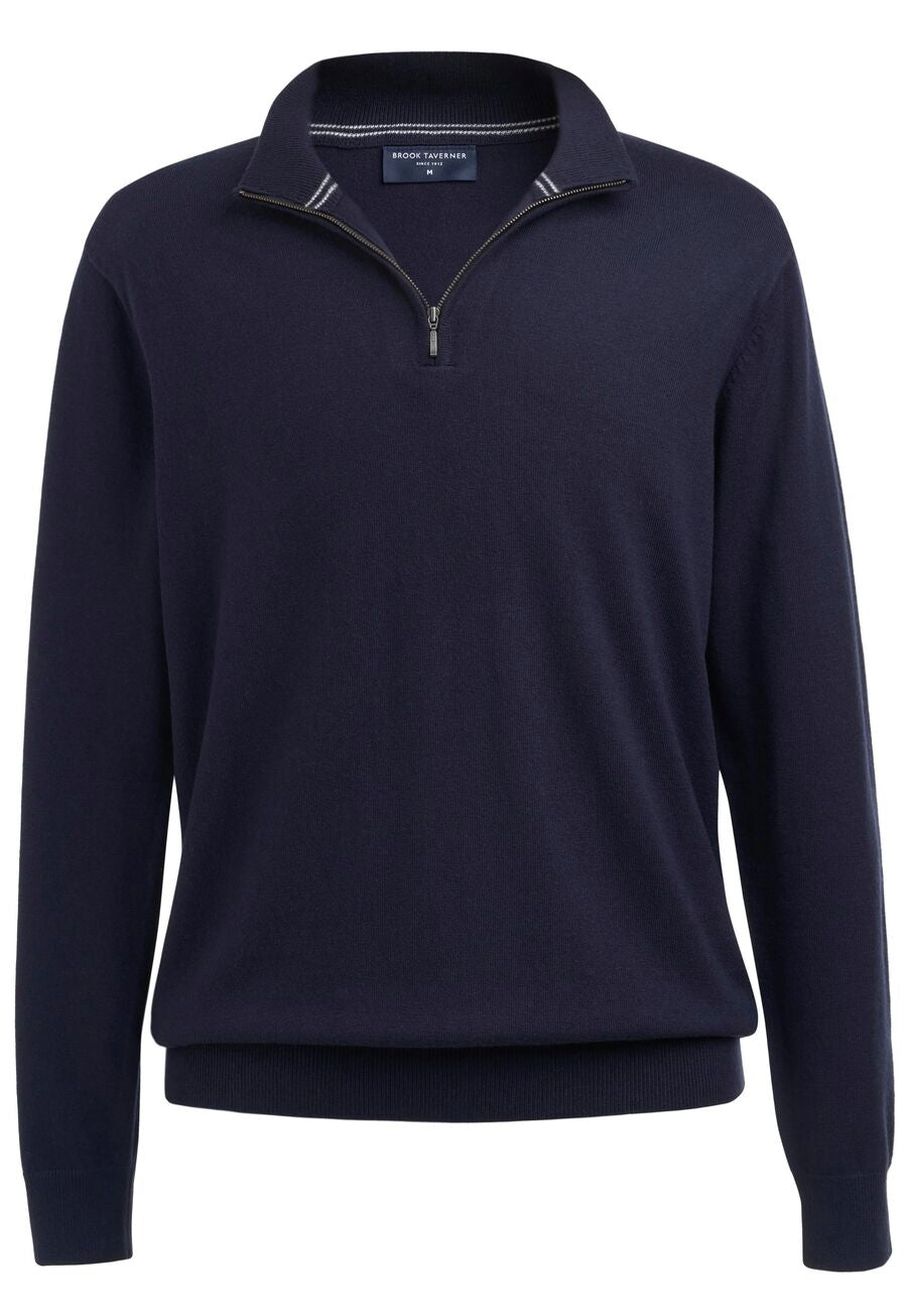 Brook Taverner Copenhagen 1/4 Zip Jumper Style 4567
