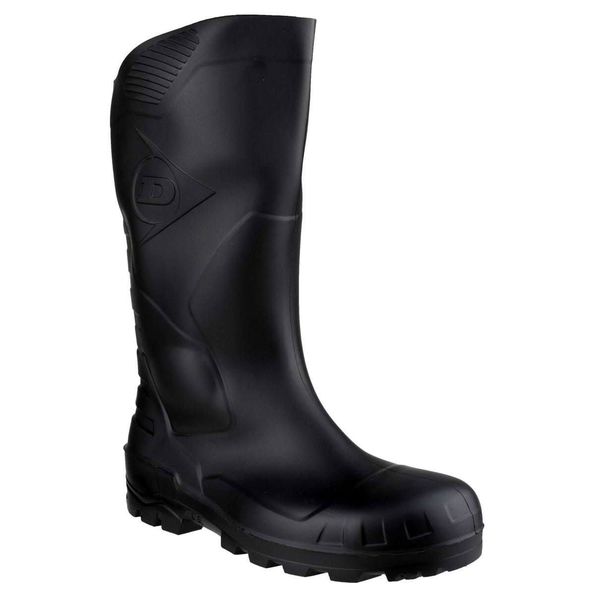 Devon Full Safety Wellington - Black