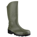 Devon Full Safety Wellington - Green/Black