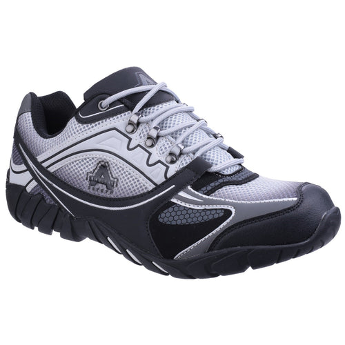 FS702 Granite Vegan-Friendly Antistatic Lace up Safety Trainer - Grey